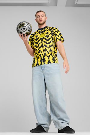Borussia Dortmund ftblSTATEMENT Retro Jersey Men, Faster Yellow-PUMA Black, extralarge-GBR