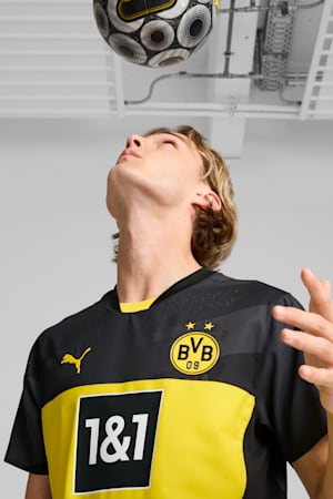 Borussia Dortmund 24/25 Authentic Away Jersey Men, PUMA Black-Faster Yellow, extralarge-GBR