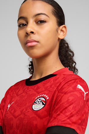 Egypt 2025 Home Jersey Youth, PUMA Red-PUMA Black, extralarge-GBR