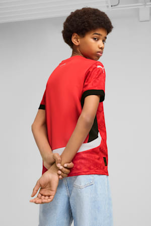 Egypt 2025 Home Jersey Youth, PUMA Red-PUMA Black, extralarge-GBR