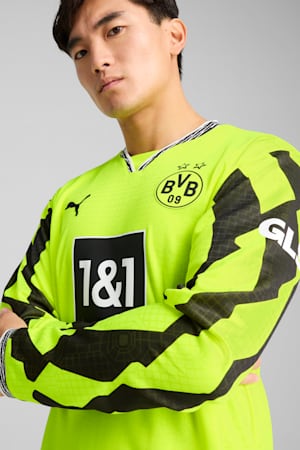 Borussia Dortmund Culture Long Sleeve Special Jersey Men, Yellow Alert-PUMA Black, extralarge-GBR