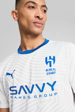 Al-Hilal SFC 24/25 Away Replica Jersey Men, PUMA White-Blue Intense, extralarge-GBR