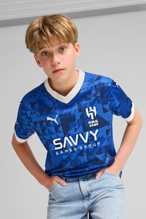 Al-Hilal SFC 24/25 Home Replica Jersey Youth, Blue Intense-PUMA White, extralarge-GBR