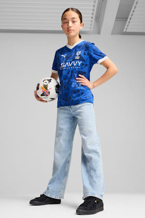 Al-Hilal SFC 24/25 Home Replica Jersey Youth, Blue Intense-PUMA White, extralarge-GBR