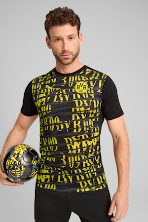 Borussia Dortmund 24/25 Pre-match Jersey Men, PUMA Black-Faster Yellow, extralarge-GBR