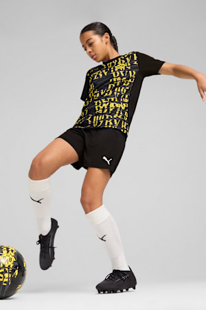 Borussia Dortmund 24/25 Pre-match Jersey Youth, PUMA Black-Faster Yellow, extralarge-GBR