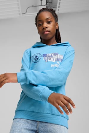 Manchester City ftblNRGY Hoodie Jr Unisex, Team Light Blue, extralarge-GBR