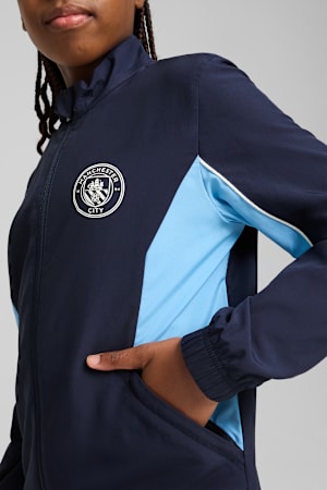 Manchester City ftblARCHIVE Jacket Youth, PUMA Navy-Team Light Blue, extralarge-GBR