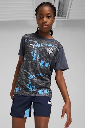 Manchester City Pre-match Jersey Youth, Strong Gray-Cool Light Gray, extralarge-GBR