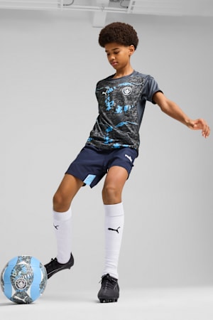 Manchester City Pre-match Jersey Youth, Strong Gray-Cool Light Gray, extralarge-GBR