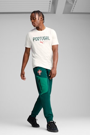 Portugal PUMATECH Woven Track Pants Men, Green Lagoon-Botanic Green, extralarge-GBR