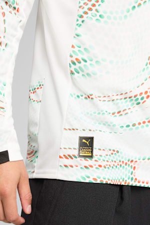 Portugal 2025 Long Sleeves Away Jersey Men, PUMA White-PUMA Black, extralarge-GBR