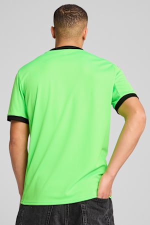 Portugal 2025 Goalkeeper Short Sleeves Jersey Men, Fluro Green Pes-PUMA Black, extralarge-GBR