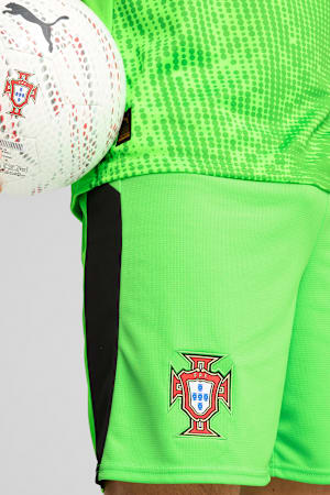 Portugal 2025 Goalkeeper Shorts Men, Fluro Green Pes-PUMA Black, extralarge-GBR