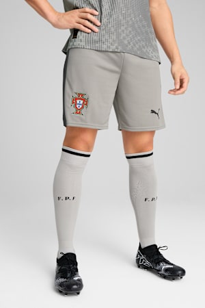 Portugal 2025 Goalkeeper Shorts Men, Smokey Gray-PUMA Black, extralarge-GBR