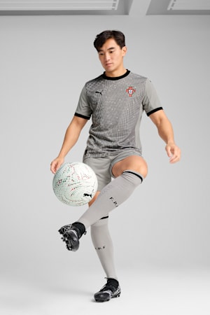 Portugal 2025 Goalkeeper Shorts Men, Smokey Gray-PUMA Black, extralarge-GBR