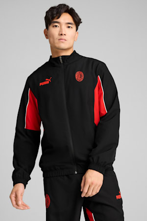 AC Milan ftblARCHIVE Jacket Men, PUMA Black-For All Time Red, extralarge-GBR