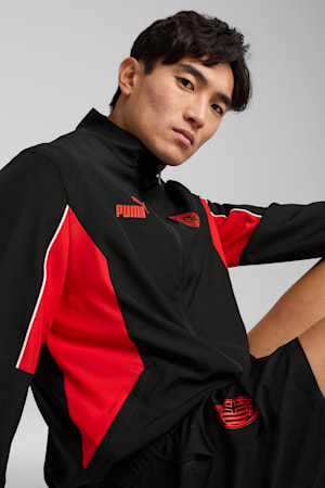 AC Milan ftblARCHIVE Jacket Men, PUMA Black-For All Time Red, extralarge-GBR