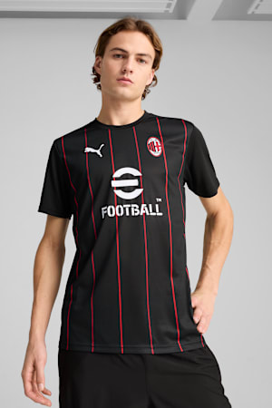 AC Milan Pre-match Jersey Men, PUMA Black-For All Time Red, extralarge-GBR