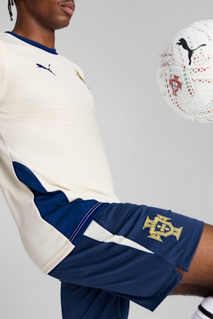 Portugal Training Shorts Men, Persian Blue-Sugared Almond, extralarge-GBR