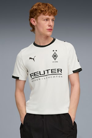 Borussia Mönchengladbach 25/26 Home Jersey Men, Warm White-PUMA Black, extralarge-GBR