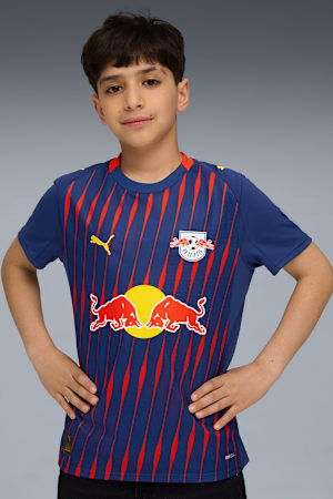 RB Leipzig 25/26 Away Jersey Youth, Elektro Blue-For All Time Red, extralarge-GBR