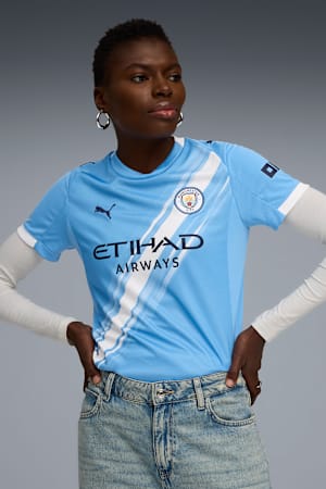Manchester City 25/26 Home Jersey Women, Team Light Blue-PUMA White, extralarge-GBR