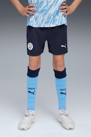 Manchester City 25/26 Shorts Youth, Deep Navy-Team Light Blue, extralarge-GBR