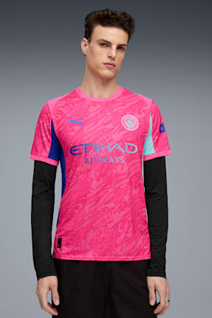 Manchester City 25/26 Goalkeeper Jersey Men, Fluro Pink Pes-Aquatic, extralarge-GBR