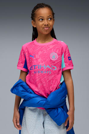 Manchester City 25/26 Goalkeeper Jersey Youth, Fluro Pink Pes-Aquatic, extralarge-GBR