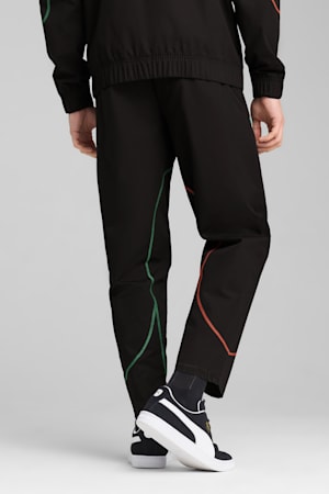 Morocco ftblStatement Track Pants Men, PUMA Black-PUMA Red-Archive Green, extralarge-GBR