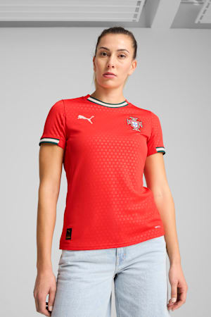 Portugal 2025 Home Jersey Women, Sport Red-Sugared Almond, extralarge-GBR