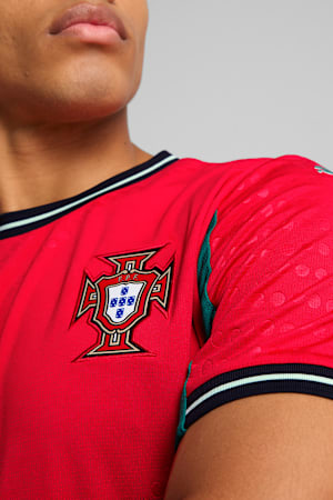Portugal Women's Team 2025 Home Jersey Men, Pure Red-Fresh Mint, extralarge-GBR