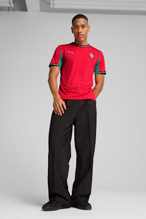 Portugal Women's Team 2025 Home Jersey Men, Pure Red-Fresh Mint, extralarge-GBR