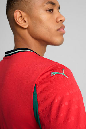 Portugal Women's Team 2025 Home Jersey Men, Pure Red-Fresh Mint, extralarge-GBR