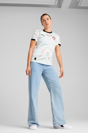 Portugal 2025 Away Jersey Women, PUMA White-PUMA Black, extralarge-GBR