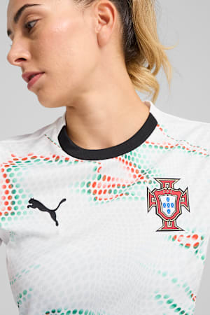Portugal 2025 Away Jersey Women, PUMA White-PUMA Black, extralarge-GBR