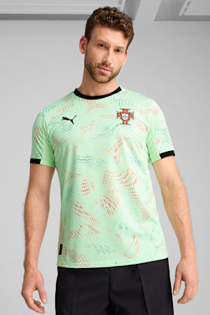 Portugal Women's Team 2025 Away Jersey Men, Fresh Mint-PUMA Black, extralarge-GBR
