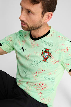 Portugal Women's Team 2025 Away Jersey Men, Fresh Mint-PUMA Black, extralarge-GBR