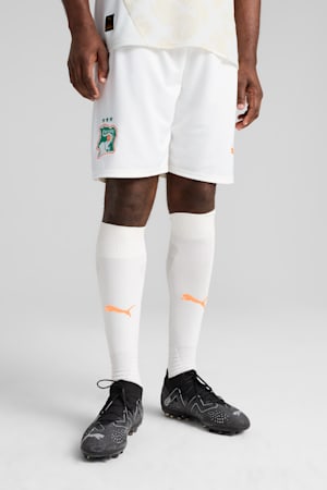 Ivory Coast 2025 Shorts Men, PUMA White-Dark Myrtle, extralarge-GBR