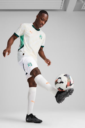Ivory Coast 2025 Shorts Men, PUMA White-Dark Myrtle, extralarge-GBR