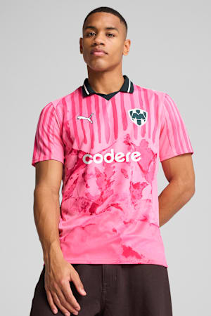 KIDSUPER x CF MONTERREY Jersey Men, Fast Pink-PUMA White, extralarge-GBR