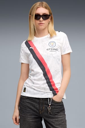 KIDSUPER x MANCHESTER CITY Jersey Women, PUMA White-PUMA Black, extralarge-GBR