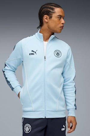 Manchester City KING Anthem Jacket Men, Silver Sky-Deep Navy, extralarge-GBR