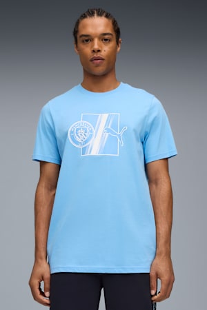 Manchester City FtblCulture Tee Men, Team Light Blue-PUMA White, extralarge-GBR
