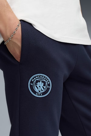 Manchester City FtblEssentials Pants Men, PUMA Navy-Team Light Blue, extralarge-GBR
