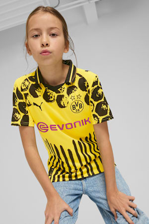 KIDSUPER x BORUSSIA DORTMUND Jersey Youth, Faster Yellow-PUMA Black, extralarge-GBR