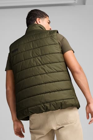 Essentials Padded Vest Men, Dark Olive, extralarge-GBR