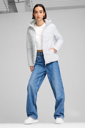 Essentials Padded Jacket Women, Silver Mist, extralarge-GBR