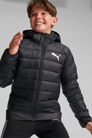 PackLITE Down Jacket Youth, Puma Black, extralarge-GBR